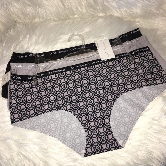 Adrienne Vittadini Other - 3 pack Adrianne Vittadini panty hipster gray black